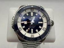 Breitling Superocean Automatic 46 Blue Dial A17378E71C1A1 4