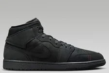 Air Jordan 1 Mid SE Craft "Monochrome " FD8634-001 Size 8 NEW 2