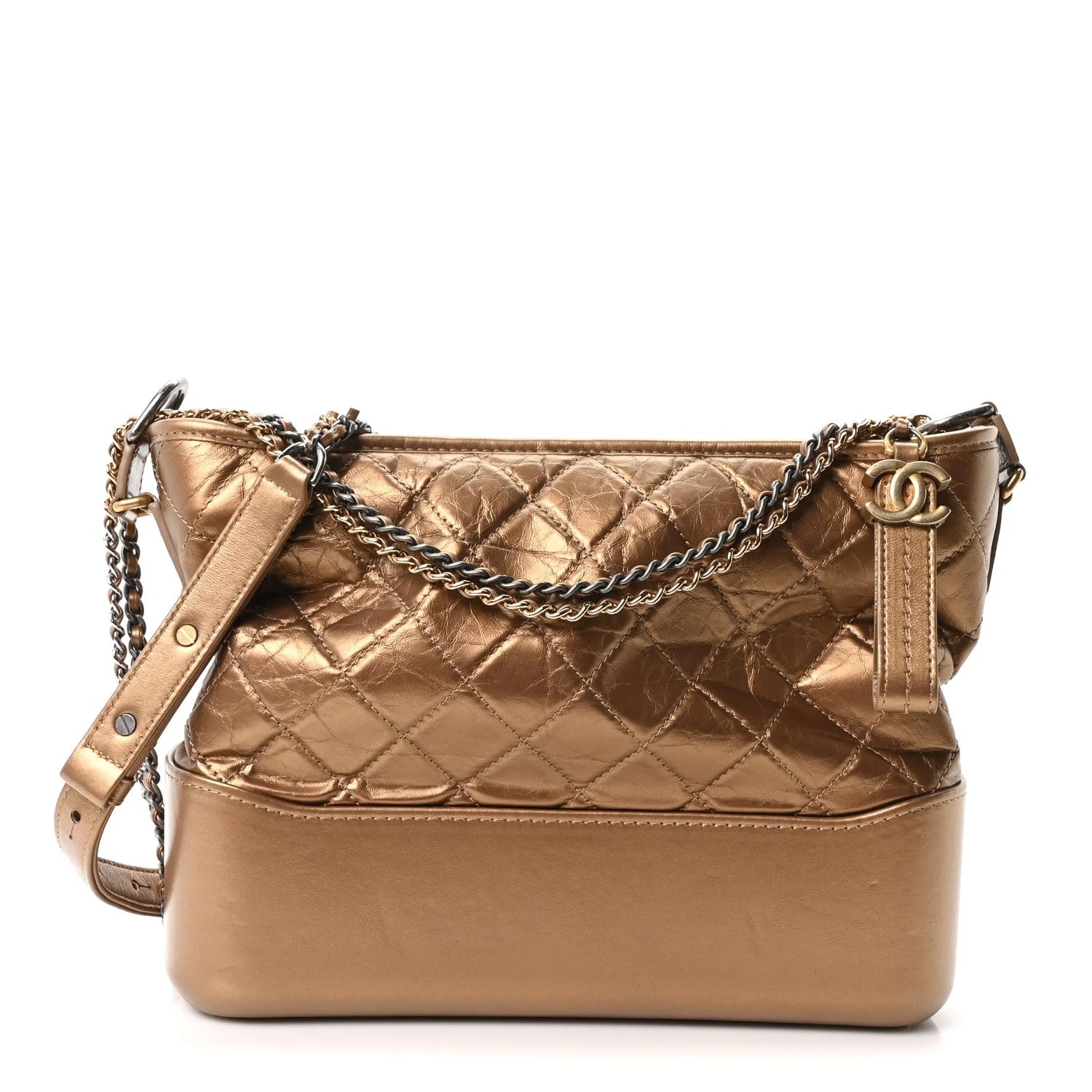 Chanel — Metallic Medium Gabrielle Hobo — Handbag — resale