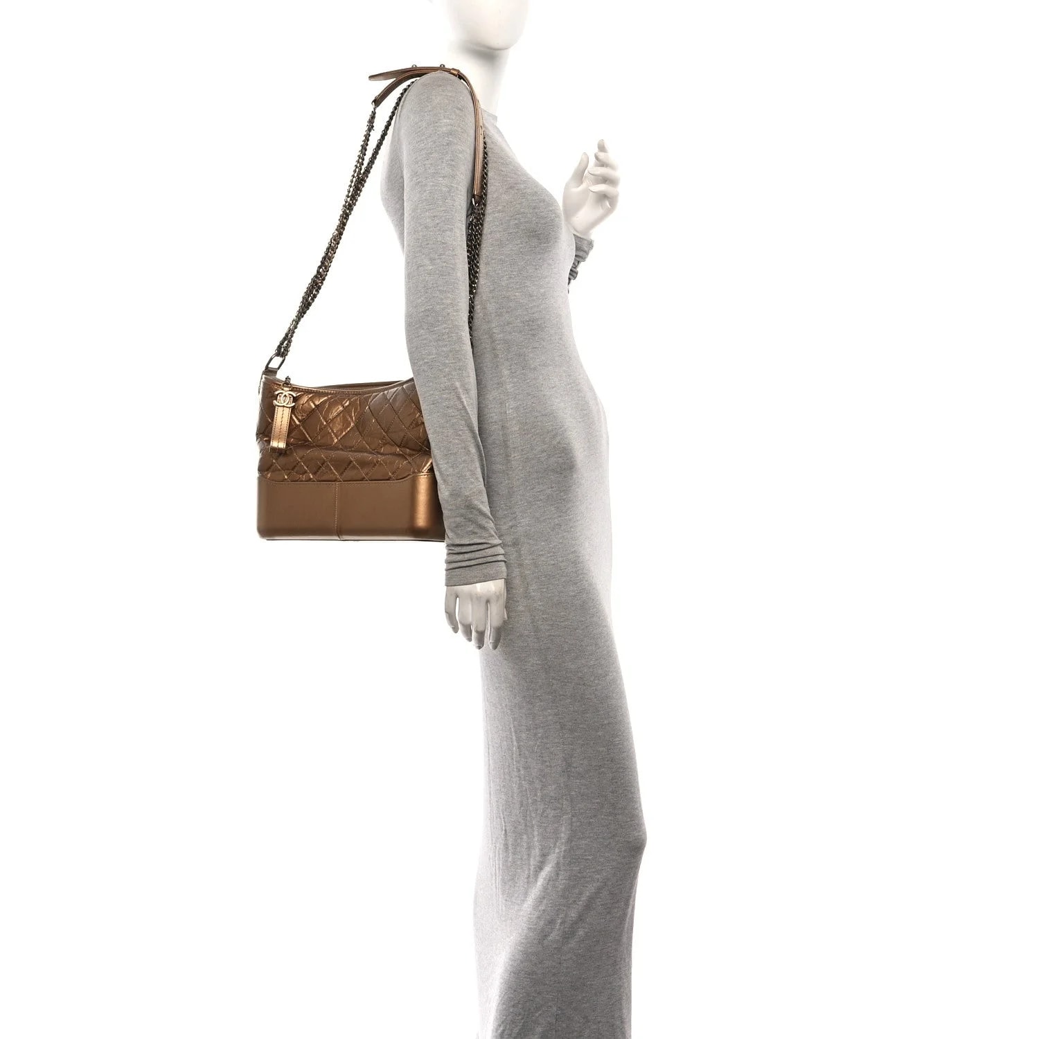 Metallic Medium Gabrielle Hobo 2
