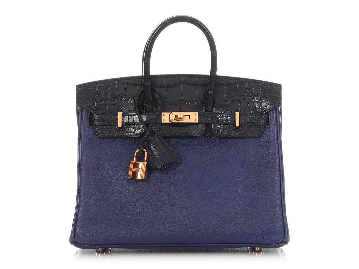 Hermès Saphir and Birkin Touch 25 2