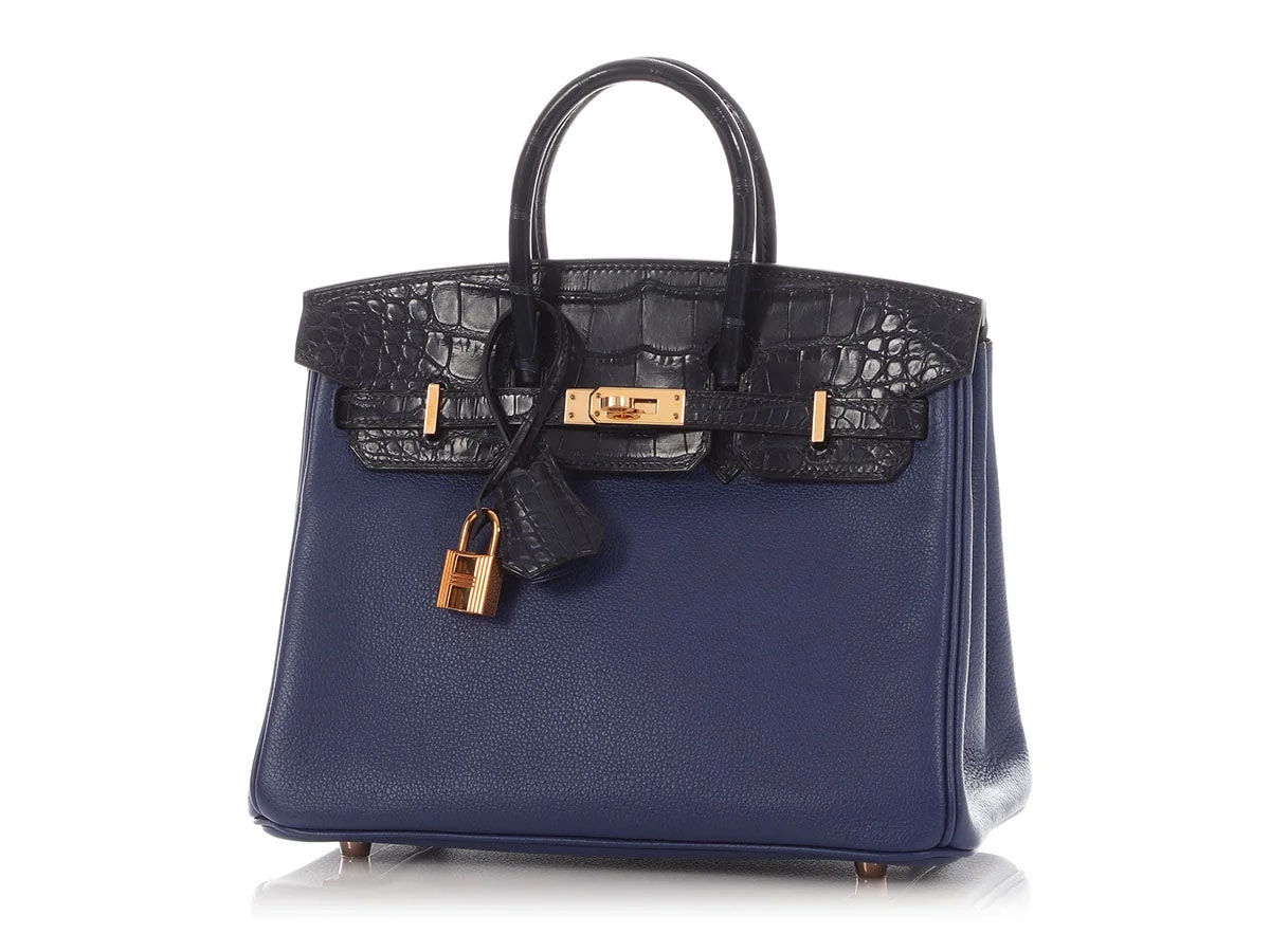 Hermès Saphir and Birkin Touch 25 3