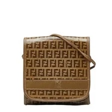 Fendi — Fendi Zuccino Magnetic Closure From Japan — Handbag — resale