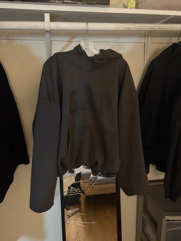 Balenciaga — Yeezy X GAP X Balenciaga Dove Hoodie — streetwear — resale