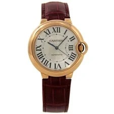 Cartier WSBB0062 4373 Ballon Bleu 33mm Automatic Steel Box&papers #2669-1 2