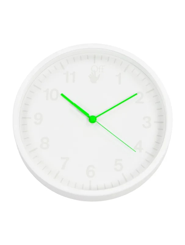Off-White — Wall Clock — decorative_object — resale