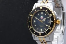 TAG Heuer — [Exc+5] TAG Heuer 1500 Professional 200M 925206D Quartz Black Dial — Watch — resale