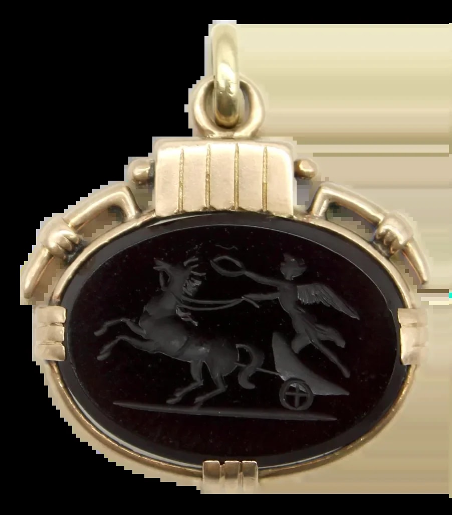 Nike — Victorian 10k Intaglio Fob of Nike — Jewelry — resale