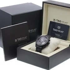 Tag Heuer — TAG Heuer Carrera Calibre Heuer 01 CAR2A91 45mm Ceramic Skeleton #C4852 — Watch — resale