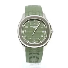 Patek Philippe — Patek Philippe 5168G Box and Papers 2020 Green Dial White Gold — Watch — resale