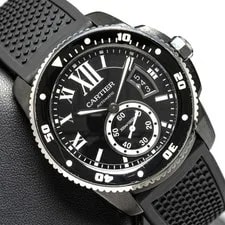 Cartier Calibre Diver Black Steel 42mm Automatic WSCA0006 3729 2