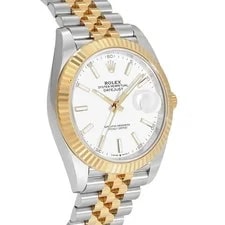 Rolex Datejust 126333 Stainless Steel Yellow Gold 41.0mm White Dial #YKW279 3