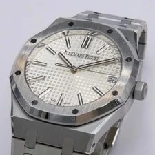 Audemars Piguet Royal Oak 15510ST White Dial Box Papers 3