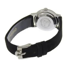 Omega de Ville 565.005 Stainless Steel / Leather 25mm Silver Dial #NW207 4