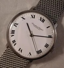 IWC Schaffhausen Ref. 1410 Swiss Manual Wind White Roman Dial ....33mm 4
