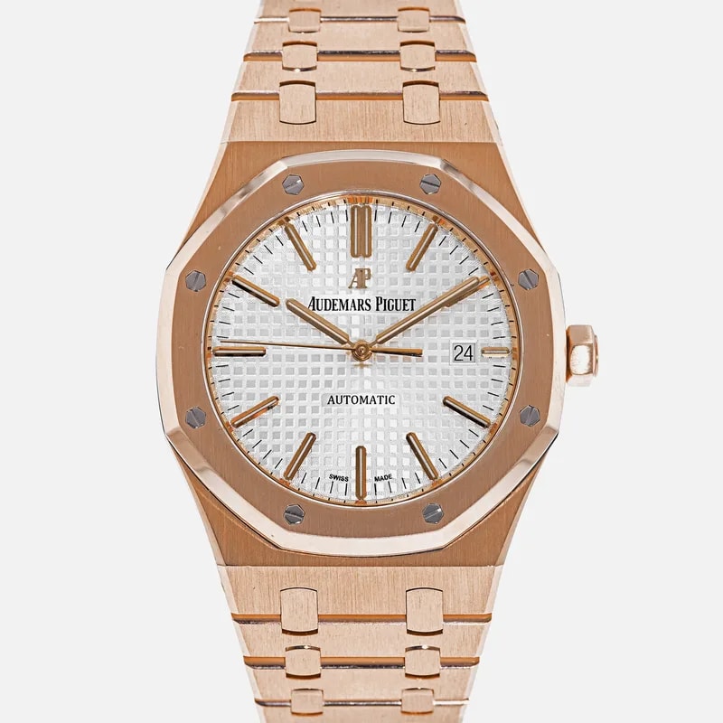 Audemars Piguet — Royal Oak Selfwinding Ref. 15400OR in 18k Pink Gold — Watch — resale