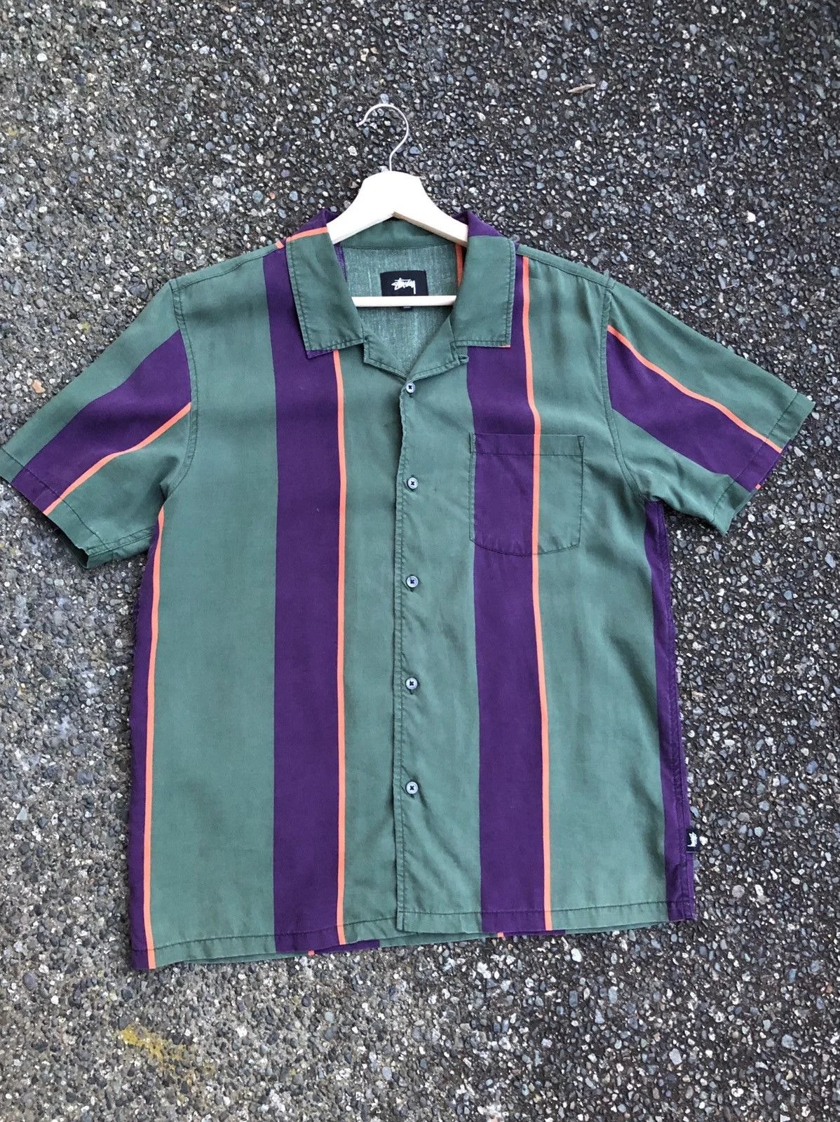 Stussy — Stussy Button Up Shirt — streetwear — resale