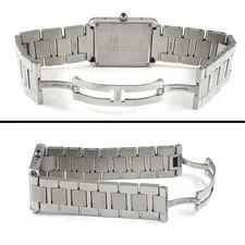 Cartier Tank Solo LM W5200014 Rectangular Dial Stainless Steel Quartz 3