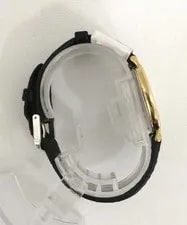 Omega Quartz Analog Black Stainless Steel 3