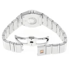 Omega Constellation 123.15.24.60.01.001 24mm SS Black #C18805 4