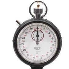 Heuer Manual Winding Stopwatch, 70s , High Precision, Swiss Made 2