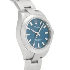 Rolex Oyster Perpetual 276200 Automatic Winding 28mm Med Blue Stainless New 3