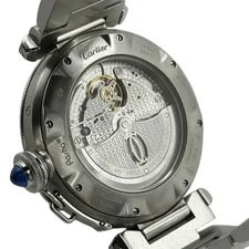 Cartier 38mm GMT W31037HG 38mm Stainless Steel Silver OKW41 2