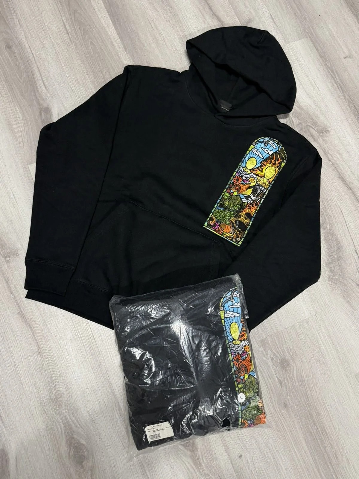 Who Decides War — Who Decides War Stained Hoodie — streetwear — deal