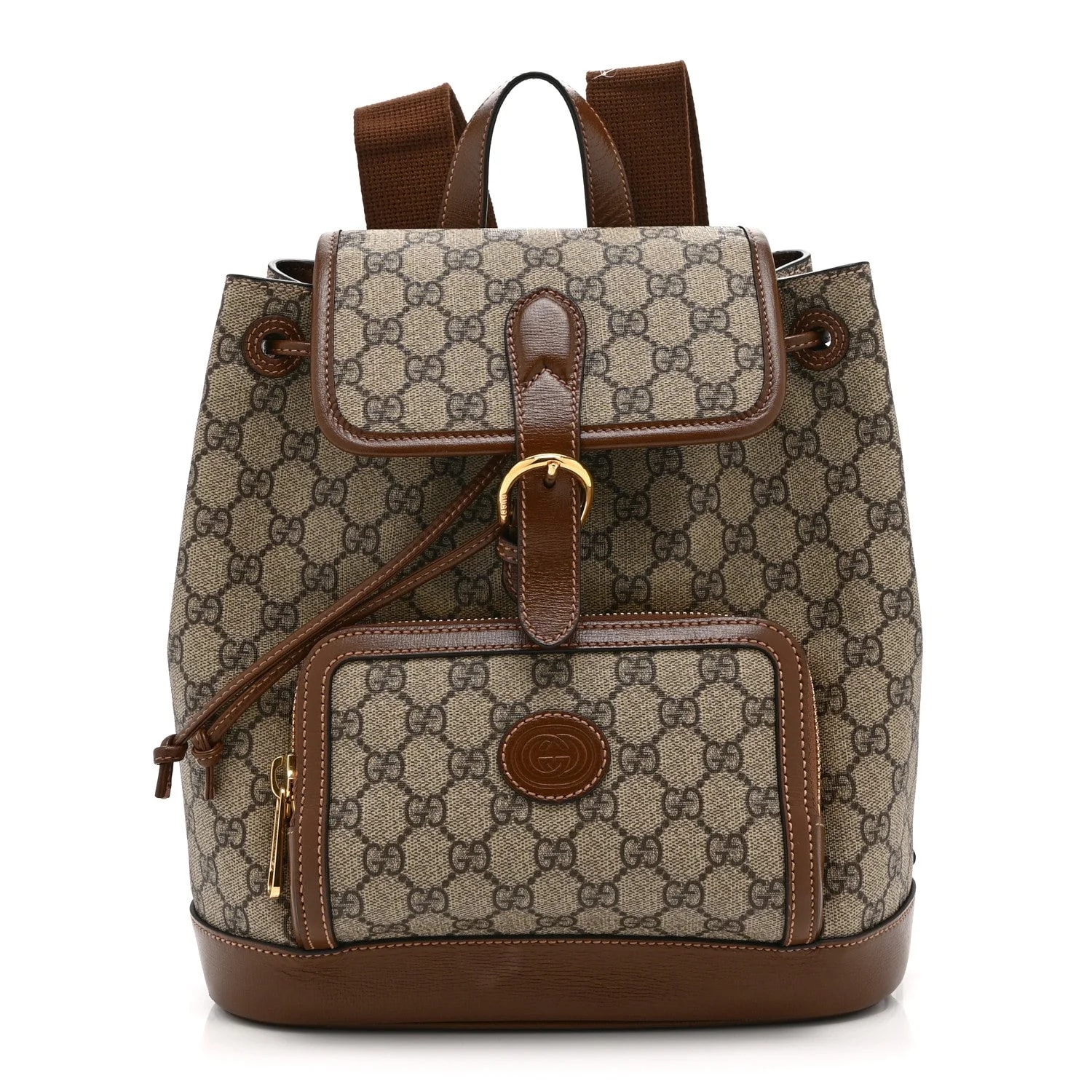 Gucci — Azalea Retro Interlocking G Buckle Backpack Sugar — Handbag — resale