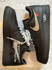 Off-White MoMA Air Force 1 Low, Size 11.5 With Socks. . -001 2