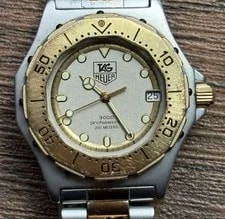 Tag Heuer — Tag Heuer Professional 3000 934.213 Quartz Analog SS 200 Meters From Japan — Watch — resale