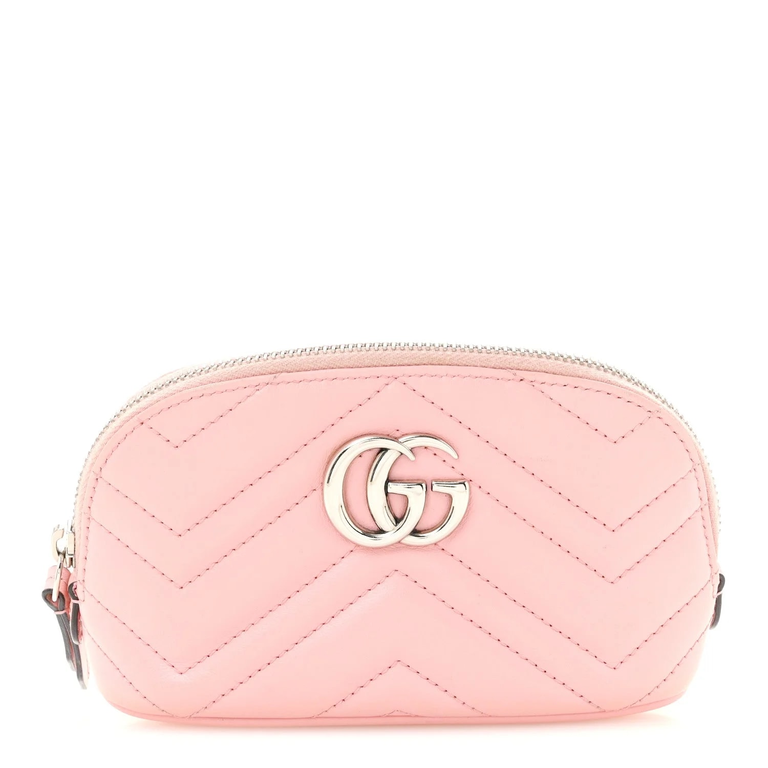 Gucci — Matelasse GG Marmont Pouch Cosmetic Case Wild — Accessory — resale