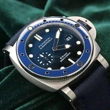 Panerai — Panerai Submersible QuarantaQuattro Blu Profondo Steel Full SET PAM01289 — Watch — resale