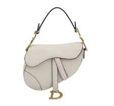 Dior — Christian Dior Saddle Small Grained Top Handle GHW — Handbag — resale