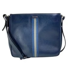 Prada — Prada Messenger Stripe V1082R Width 27cm Height 24cm D — Handbag — resale