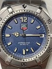 TAG Heuer — TAG Heuer 2000 Professional WK1113-0 Blue Silver Japan — Watch — resale