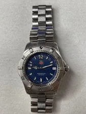 TAG Heuer 2000 Professional WK1113-0 Blue Silver Japan 3