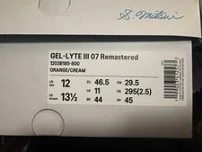 Asics Gel Lyte III 07 Remastered Shigeyuki Mitsui / - 1203B185-800 3