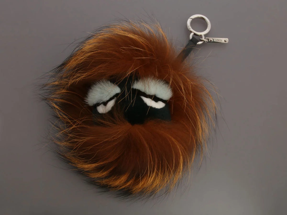 Fendi and Fur Monster Pom Charm 2