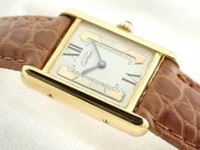 Cartier Mast Tank SM Vermeil Quartz ' W1006354 TO254017 2