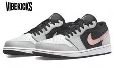 Air Jordan 1 Low ' Fog Bleached ' 553558-062 New 3