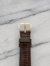 Audemars Piguet 80s White Arabic Numeral Dial Manual Wind 18k Gold 34mm. 3