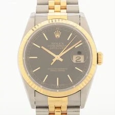Rolex — Rolex Datejust 36 16233 Ss×yg AT Black Dial — Watch — resale