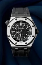 Audemars Piguet — Audemars Piguet Royal Oak Black - 15710ST Black Diver — Watch — resale