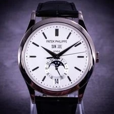 Patek Philippe Annual Calendar 38.5mm White Gold, Ref. 5396G-011 With 3