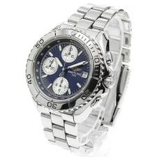 Breitling Chrono Shark A13051 Automatic 41mm Papers Blue Chronograph 3