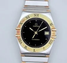 Omega Constellation 1310.5 Quartz Black Dial 2