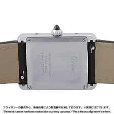 Cartier Tank Must LM LM/H33.7 Mm W25.5 Mm Stainless Steel/Leather Silver D... 3
