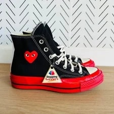 Converse — ⭐Converse CDG Hearts Chuck 70 Comme des Garcons Sz 11 Shoes A01793C — Sneaker — resale