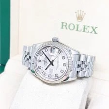 Rolex 31mm Oyster Perpetual Meteorite Big Diamonds Dial Datejust REF: 178274 2
